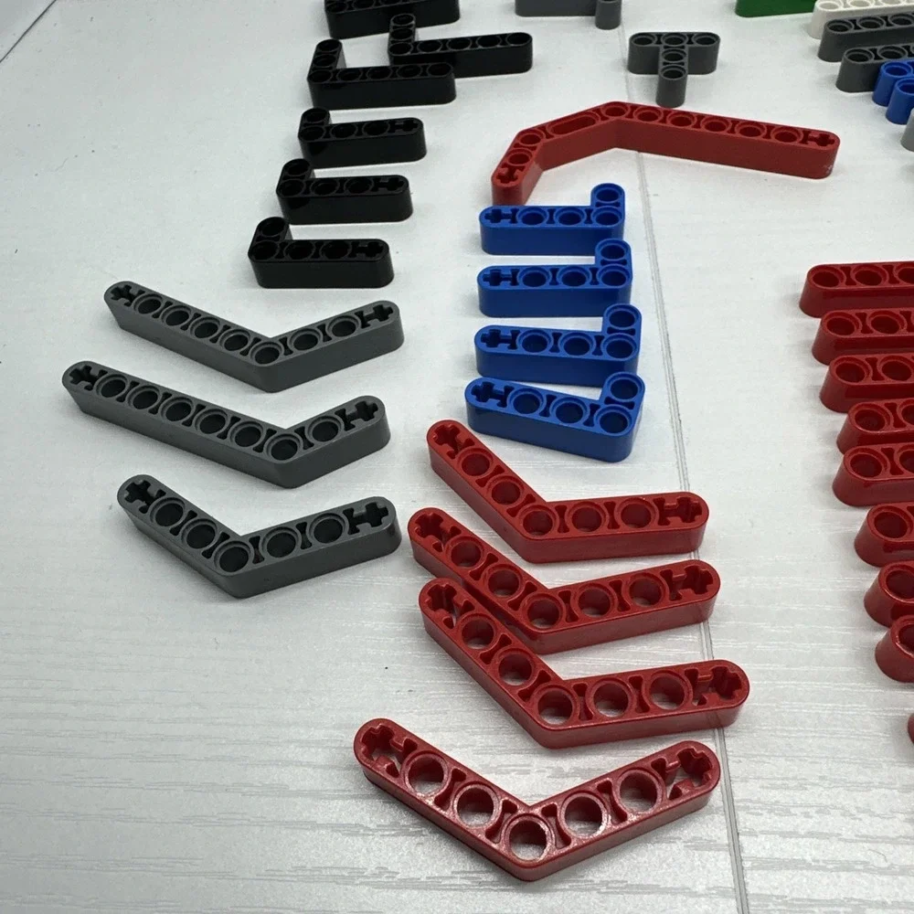 Lego Technic Lift Arm‎ Lot Assorted Sizes And Colors Lot Of 65